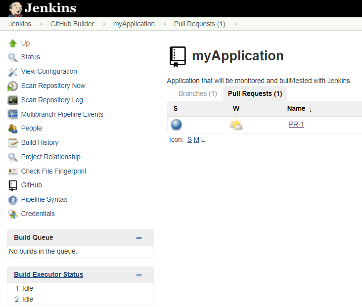 jenkins pr tab